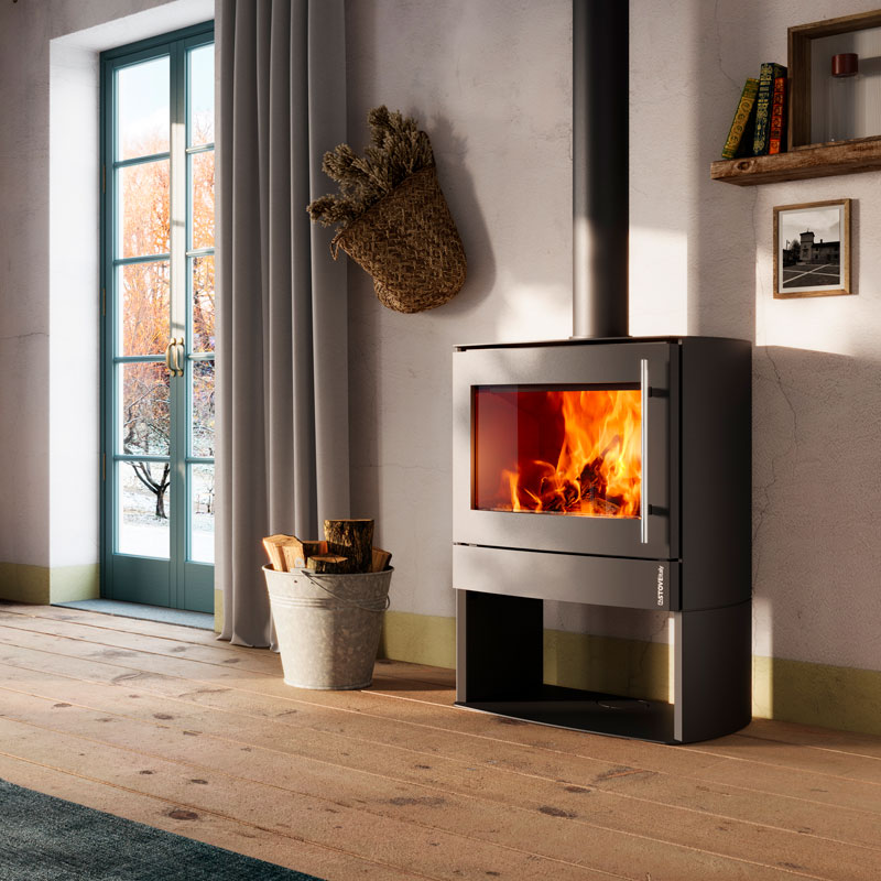 Poêle à bois Stove Italy MORI